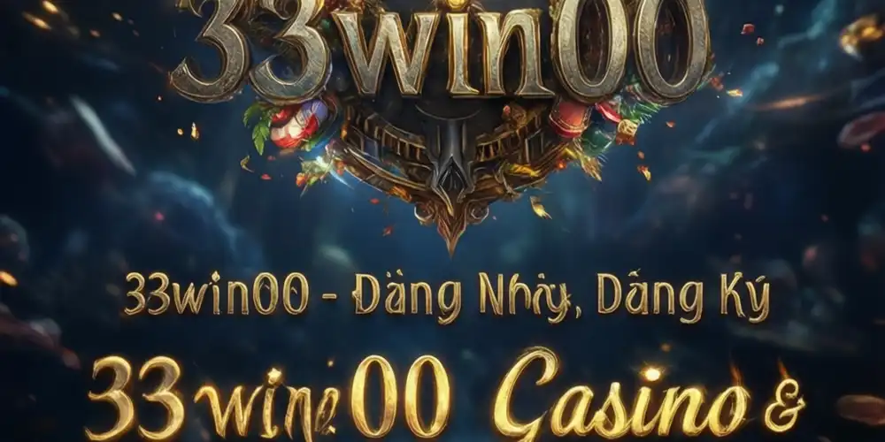 33win00 Casino Banner